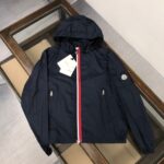 Moncler Keralle Giubbotto Navy Blue Moncler Jacket High Quality + NFC