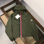 Moncler Keralle Giubbotto Green Moncler Jacket High Quality + NFC