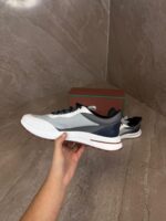 Loro Piana Weekend Walk Sneakers White Grey - Afbeelding 4