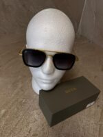 Dita Flight 006 Mat Black Gold Sunglasses - Afbeelding 2