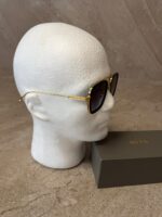 Dita Flight 006 Mat Black Gold Sunglasses - Afbeelding 3