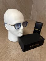 John Dalia Andre Blue Sunglasses