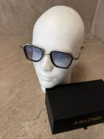John Dalia Andre Silver Blue Glasses - Afbeelding 2