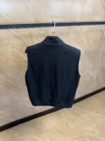 Loro Piana Dubbelzijdig Bodywarmer Donkerblauw/Bruin - Afbeelding 4