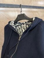 Christian Dior Oblique Jacket Navy Blue - Afbeelding 3