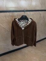 Christian Dior Oblique Jacket Brown