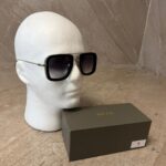 Dita Dubsignal Black Silver Sunglasses