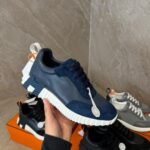 Hermes Bouncing Sneakers Dark Blue