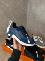 Hermes Bouncing Sneakers Dark Blue