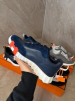 Hermes Bouncing Sneakers Dark Blue - Afbeelding 3