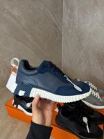 Hermes Bouncing Sneakers Dark Blue - Afbeelding 2