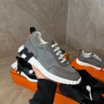 Hermes Bouncing Sneakers Grey White