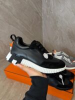 Hermes Bouncing Sneakers Black White - Afbeelding 2
