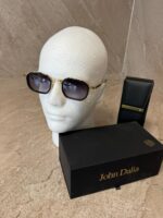 John Dalia Jean Gold Black Sunglasses - Afbeelding 3