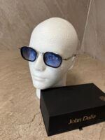 John Dalia Jean Silver Blue Sunglasses - Afbeelding 2