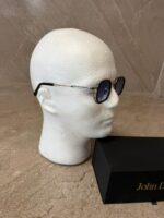 John Dalia Jean Silver Blue Sunglasses - Afbeelding 3