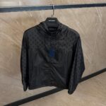 Louis Vuitton Monogram Jacket High Quality Black