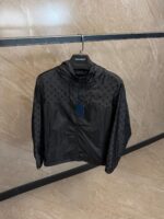 Louis Vuitton Monogram Jacket High Quality Black