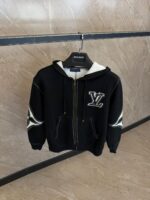 Louis Vuitton Graphic Intarsia Zipped Cotton Vest