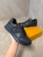 Louis Vuitton Monogram Trainers Black