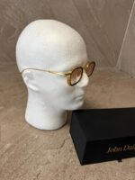 John Dalia Samuel Gold Beige Sunglasses - Afbeelding 2
