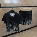 Louis Vuitton Half Monogram Summerset Black White