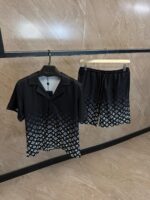 Louis Vuitton Half Monogram Summerset Black White