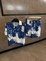 Louis Vuitton Monogram Summerset Blue/White