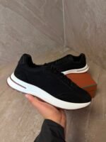 Loro Piana Weekend Walk Black Sheep Sneakers - Afbeelding 2