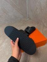 Hermes Jackson Sandal Black on Black - Afbeelding 3
