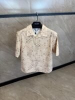 Louis Vuitton Beige Blouse High Quality