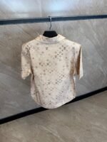 Louis Vuitton Beige Blouse High Quality - Afbeelding 2