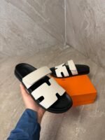 Hermes Chypre Beige Sandals