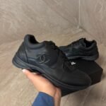 Chanel Sneakers Black on Black