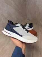 Loro Piana Weekend Walk Blue White Sneakers - Afbeelding 2