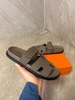 Hermes Chypre Brown Sandals - Afbeelding 2
