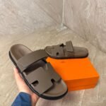 Hermes Chypre Brown Sandals