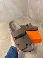 Hermes Chypre Brown Sandals - Afbeelding 3