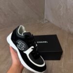 Chanel Sneakers Black White
