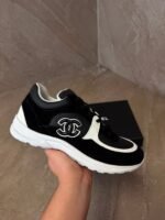 Chanel Sneakers Black White - Afbeelding 2