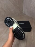 Chanel Sneakers Grey White - Afbeelding 5