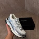 Chanel Sneakers Grey White