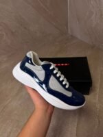 Prada Cups Navy Blue Glimmend - Afbeelding 2
