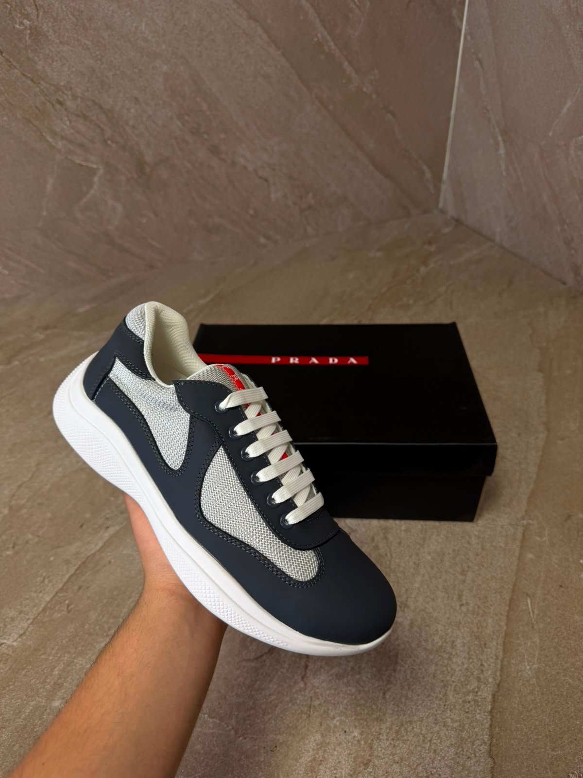 cupsmatblack (1) Prada Cups Mat Dark Grey - Afbeelding 1