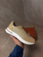 Loro Piana Weekend Walk Beige Sneakers - Afbeelding 2
