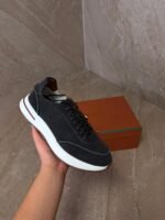 Loro Piana Weekend Walk New Dark Grey Sneakers