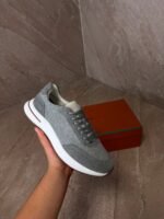 Loro Piana Weekend Walk New Grey Sneakers