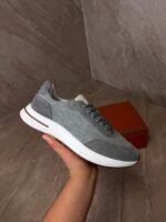 Loro Piana Weekend Walk New Grey Sneakers - Afbeelding 2