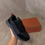 Loro Piana New Weekend Walk Sneakers Black on Black