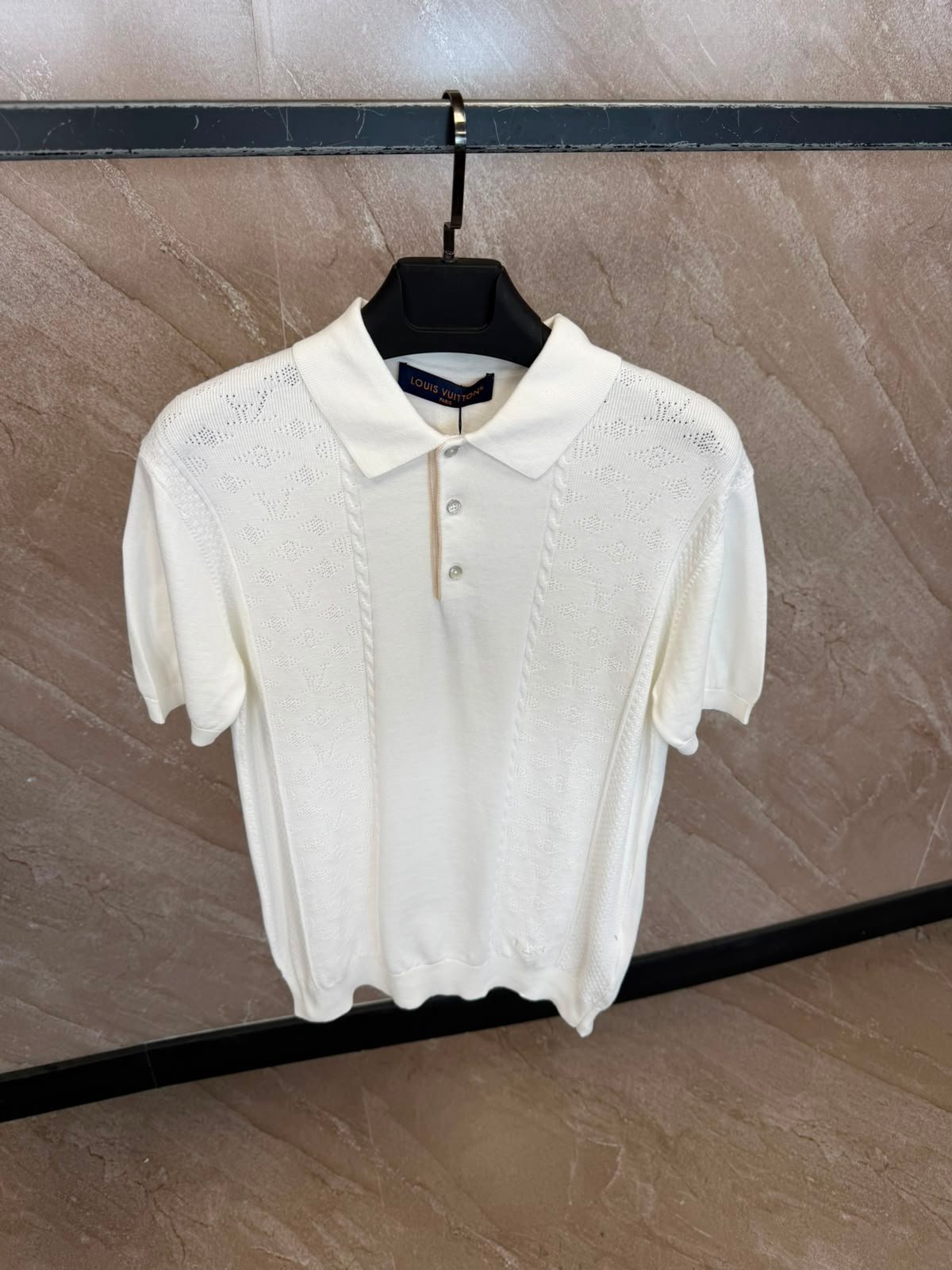 lvpolo (1) Louis Vuitton Polo White - Afbeelding 1